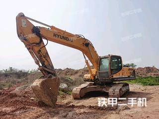 四川-绵阳市二手现代R275LC-9T挖掘机实拍照片