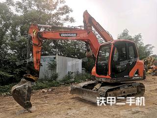 沈阳斗山DX75-9C挖掘机实拍图片