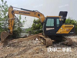 上海现代R130VS挖掘机实拍图片