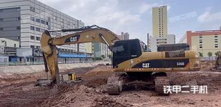 广东-惠州市二手卡特彼勒330D液压挖掘机实拍照片