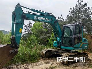 湖北-咸宁市二手山河智能SWE100E挖掘机实拍照片