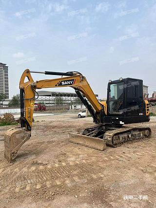 陕西-咸阳市二手三一重工SY60C挖掘机实拍照片