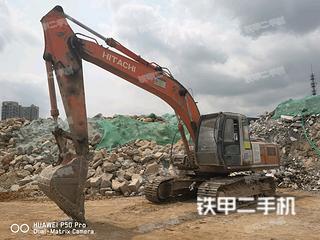 惠州日立ZX200挖掘机实拍图片