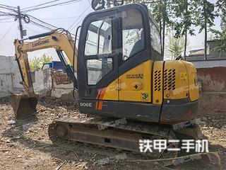 广州柳工CLG906D挖掘机实拍图片