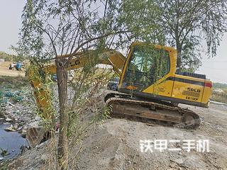 延安山东临工E6135F挖掘机实拍图片