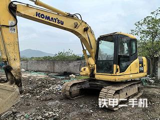 浙江-台州市二手小松PC110-7挖掘机实拍照片