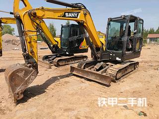 三一重工SY55C挖掘机实拍图片