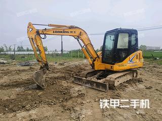 海南龙工LG6065挖掘机实拍图片