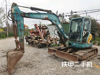 广州久保田KX155-3SZ挖掘机实拍图片