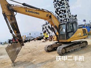 贵州-六盘水市二手柳工CLG920E挖掘机实拍照片