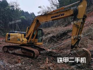 岳阳小松PC160LC-8挖掘机实拍图片