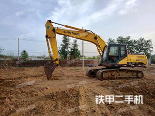 滨州住友SH210-5挖掘机实拍图片