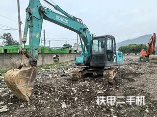 永川神钢SK130-8挖掘机实拍图片