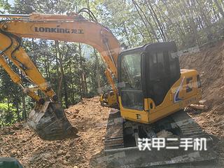 济南龙工LG6116挖掘机实拍图片