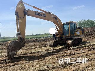 滁州山东临工E6210F挖掘机实拍图片