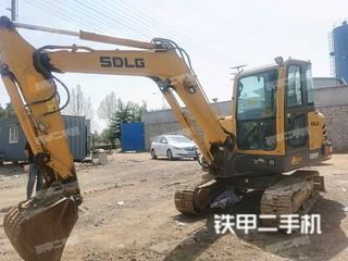 潍坊山东临工E655F挖掘机实拍图片