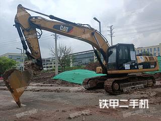 郑州卡特彼勒329D挖掘机实拍图片