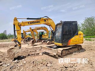 西安柳工CLG9075E挖掘机实拍图片