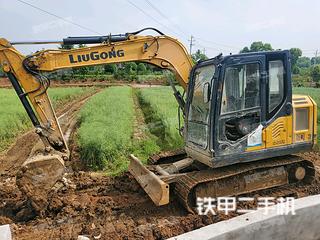 郴州柳工CLG9075E挖掘机实拍图片