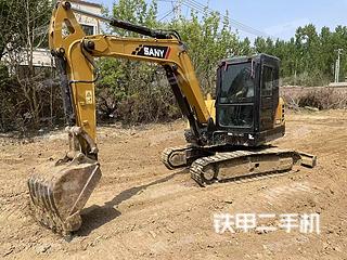 北京三一重工SY55C挖掘机实拍图片