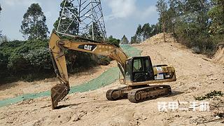 深圳卡特彼勒320D-E挖掘机实拍图片