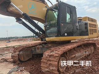 深圳卡特彼勒349D2液压挖掘机实拍图片