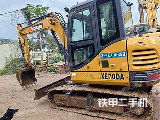 广州徐工XE60DA PLUS挖掘机实拍图片