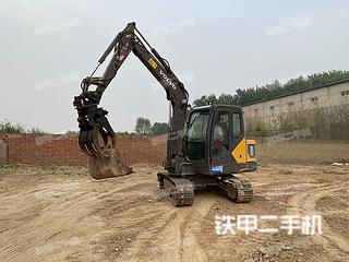 西宁沃尔沃EC55D挖掘机实拍图片