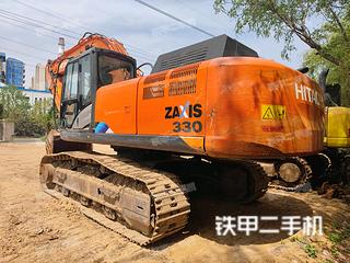 山东-潍坊市二手日立ZX330-5A挖掘机实拍照片