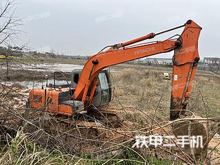 东营日立ZX120挖掘机实拍图片