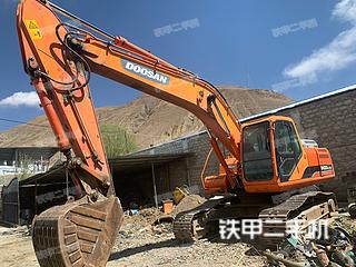 西藏-日喀则市二手斗山DH220LC-9E挖掘机实拍照片