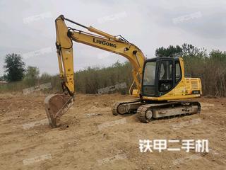 广州柳工CLG915C挖掘机实拍图片