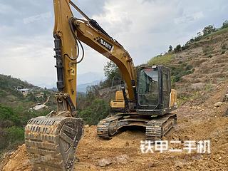 临沧三一重工SY135C挖掘机实拍图片