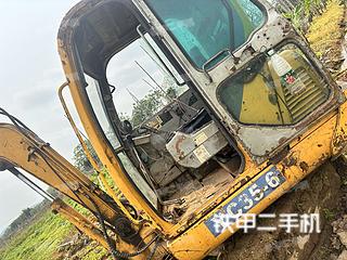 广州玉柴YC35-6挖掘机实拍图片