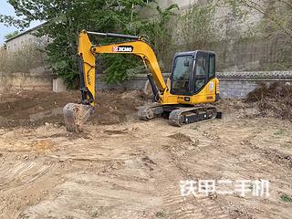 北京徐工XE60DA挖掘机实拍图片