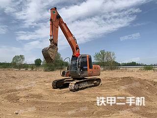 东营日立ZX120挖掘机实拍图片