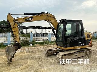广东-茂名市二手卡特彼勒307D液压挖掘机实拍照片