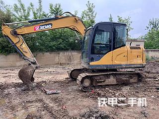安徽-铜陵市二手徐工XE75DA挖掘机实拍照片