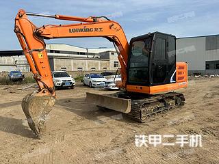 潍坊龙工LG6075挖掘机实拍图片