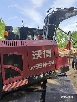 河南-郑州市二手沃得重工W295W-9A挖掘机实拍照片