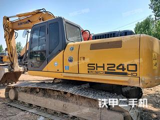 上海住友SH240-5挖掘机实拍图片