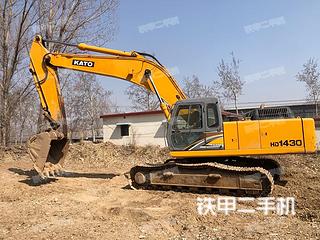 威海加藤HD1430-R5挖掘机实拍图片