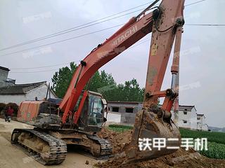 广州日立ZX200-5A挖掘机实拍图片