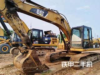 阜阳卡特彼勒323DL挖掘机实拍图片
