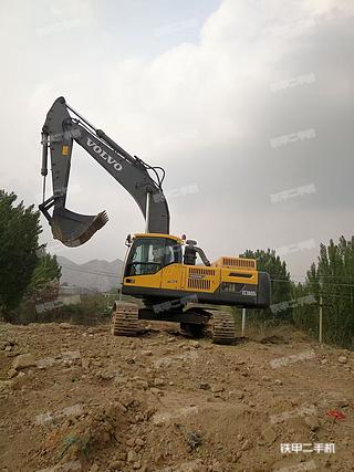 郑州沃尔沃EC380DL挖掘机实拍图片
