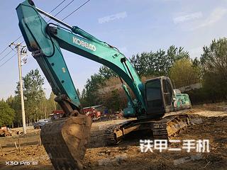 潍坊神钢SK350LC-8挖掘机实拍图片