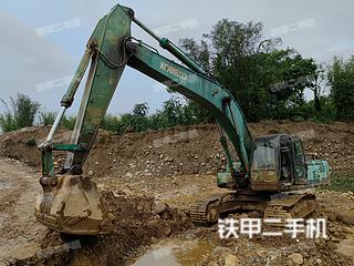 广东-清远市二手神钢SK330-8挖掘机实拍照片