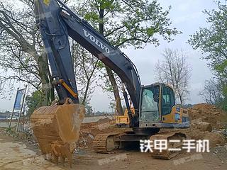 湖南-益阳市二手沃尔沃EC220DLR挖掘机实拍照片