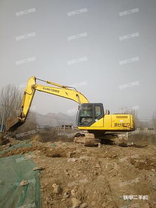 衡阳住友SH210-5挖掘机实拍图片