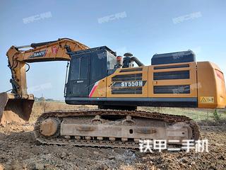 潮州三一重工SY550H挖掘机实拍图片